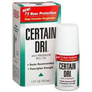  Certain Dri Anti perspirant Roll on, Size 1.5 Oz Health 