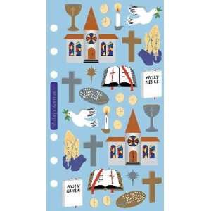  Religious Church Bible Cross Scrapbook Stickers (SPOC01 