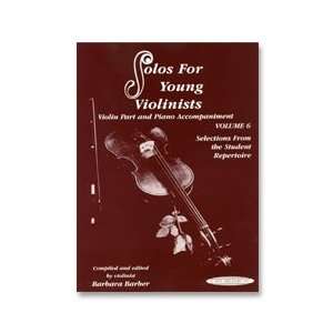  Barber Solos for Young Violinists, Vol. 6 Musical 