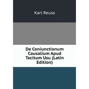   Apud Tacitum Usu (Latin Edition) Karl Reuss  Books
