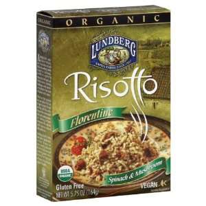  Lundberg Organic Risotto, Florentine, Spinach & Mushroom 