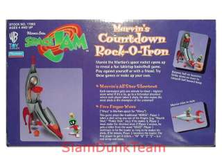 SPACE JAM Marvins Countdown Rock O Tron Rocket Ship with Figure and 