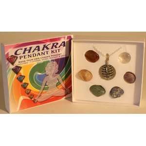  Chakra Tumbled Stone Pendant Kit 