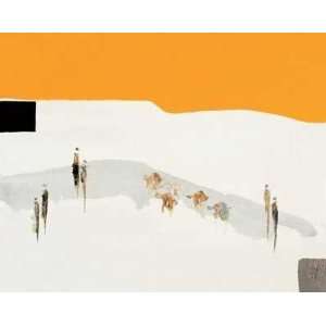 Christian Choisy   La Route Du Desert I Canvas 