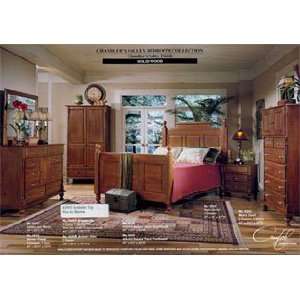  Chandlers Valley Bedroom Set   King Size Raised Panel Bed 