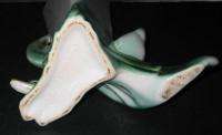 Hull Pottery Flying Duck Cattail Triangular Vase Regal  