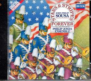 John Philip Sousa   Stars & Stripes Forever   CD 1984  