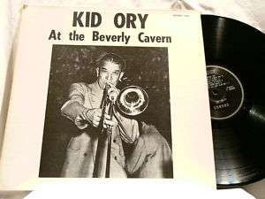KID ORY At the Beverly Cavern Lloyd Glenn Pud Brown LP  