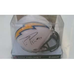   Phillip Rivers Signed San Diego Chargers Mini Helmet: Everything Else
