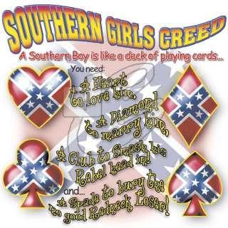 Dixie Rebel SOUTHERN GIRLS CREED  