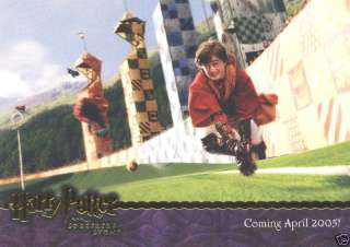 HARRY POTTER Sorcerers Stone 2005 Promo Card 04 NM/M!!  