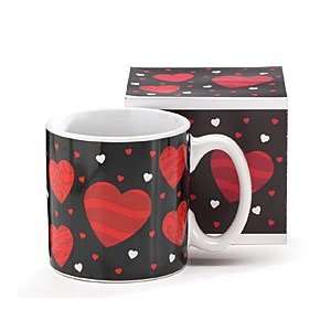 : Valentines Day Heart Coffee Mug With Gift Box Inexpensive Valentine 