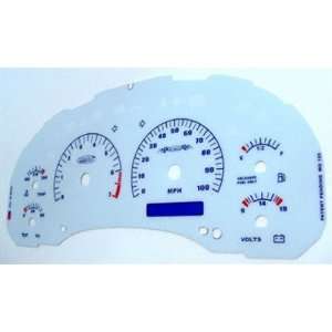    Nu Image WG105 White Gauge Face for Chevy and GMC: Automotive