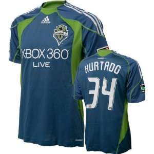 Jhon Kennedy Hurtado Game Used Jersey: Seattle Sounders #34 Short 