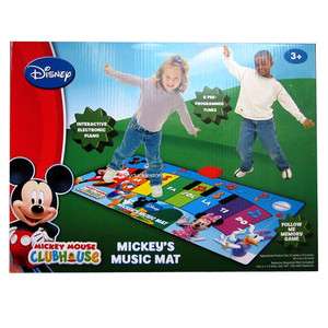   Disney Mickey Mouse Club House MUSIC MAT Tune Electronic Piano Ages 3