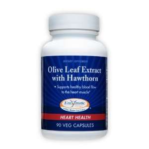  Olive Leaf Extract w/Hawthorn 90 Caps: Health & Personal 