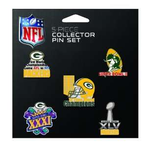  NFL Super Bowl Champions (NFC) 5 Pin Collector Set: Sports 