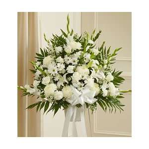 Funeral Flowers by 1800Flowers   Heartfelt Sympathies Standing 