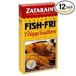 Zatarains Coating Mix Chicken Fry Crispy Southern, 12 ounces (Pack 