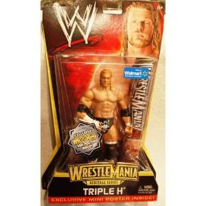  WWE Heritage Series Wrestlemania Triple H with Exclusive 