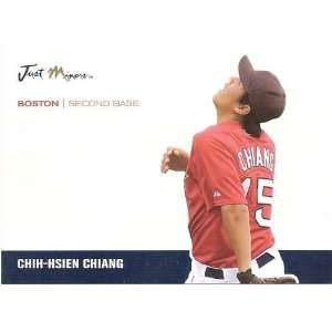   Minors Just Autographs #BONUS 1 Chih Hsien Chiang (2B) Boston Red S