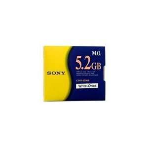  SONY CWO5200CWW MO 5.25 MAGNETO OPTICAL DISKS (Write once 