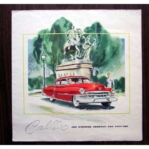  1951 Cadillac Dealer Sales Brochure: General Motors: Books