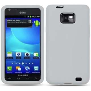 Rubber Clear Soft Gel Silicone Skin Case Phone Cover Samsung Galaxy S2 