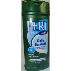 Pert Plus for Men 2 in 1 Shampoo Plus Conditioner, Daily Dandruff, 12 