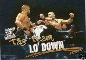 LO DOWN #79 2001 WWF WrestleMania WWE DLO BROWN/CHAZ  