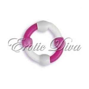 FLOWER POWER LOVE RING PINK: Health & Personal Care