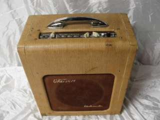   1956 Valco Gretsch Electromatic DELUXE Tube amp Harp amplifier  