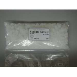 Sodium Nitrate NaNO3 99.5% pure Crystals 10 lb bag  