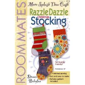   Dazzle Christmas Stocking Pattern By The Each Arts, Crafts & Sewing