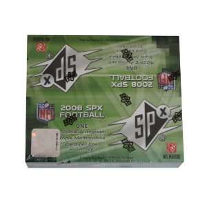   Upper Deck SPx Football HOBBY Box   10 packs / 3 cards Toys & Games
