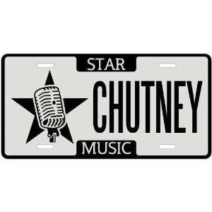  New  I Am A Chutney Star   License Plate Music