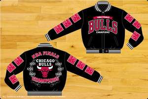 Chicago Bulls Champions Jacket Wool Reversible Nylon 3XL  