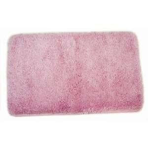 Pink Shaggy Bathroom Mat / Bath Rug 