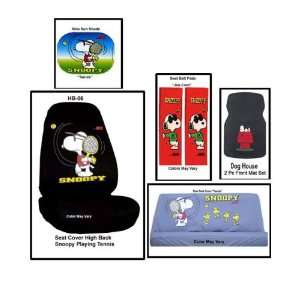 Snoopy Tennis Red Shirt Extreme Package 10   White Accessories Seat 
