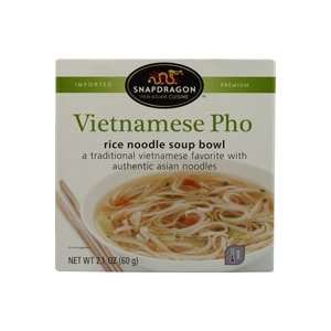  Snapdragon Vietnamese Pho Rice Noodle Soup Bowl    2.1 oz 