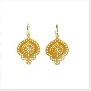  Paisley 18K Gold Vermeil Small Earrings Jewelry
