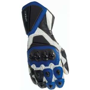   Motorcycle Gloves White/Blue Extra Small XS 8391 0102 03 Automotive