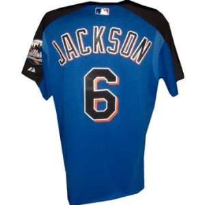  Jackson #6 Mets Game Used Spring Training Batting Practice 