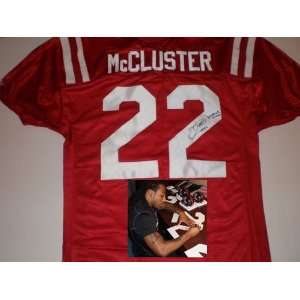  Dexter Mccluster Signed Ole Miss Red Jersey Everything 