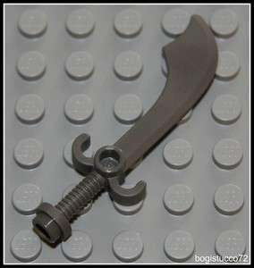 Lego Castle x1 Dark Gray Sword ★ Scimitar 7419 Weapon Minifigure NEW