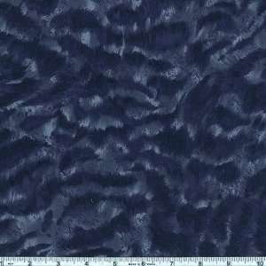  45 Wide Moleskin Animal Royal Blue Fabric By The Yard 