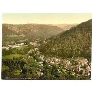  General view,Bettws y Coed (i.e. Betws),Wales