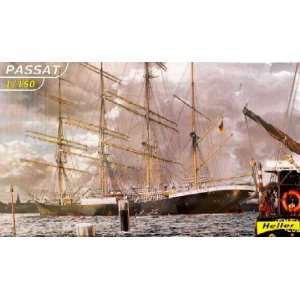   150 Passat 4 Masted Sailing Ship (Plastic Models) Toys & Games