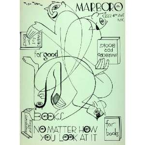  1956 Lithograph Marboro Books Stuyvesant Van Veen Abstract 
