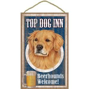   Inn Beerhounds Welcome Decorative Wall Plaque Sign For Home Bar Or